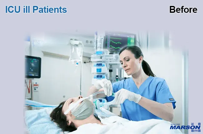 如何識別重症監護病房的病人 Marson MT859UHF